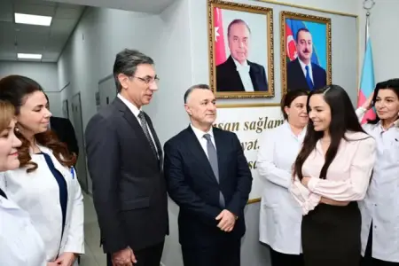 Leyla Əliyeva Bakı Şəhər Narkoloji Mərkəzində – FOTOLAR