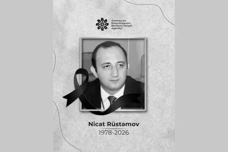 MEDİA jurnalist Nicat Rüstəmovun vəfatı ilə bağlı başsağlığı verdi