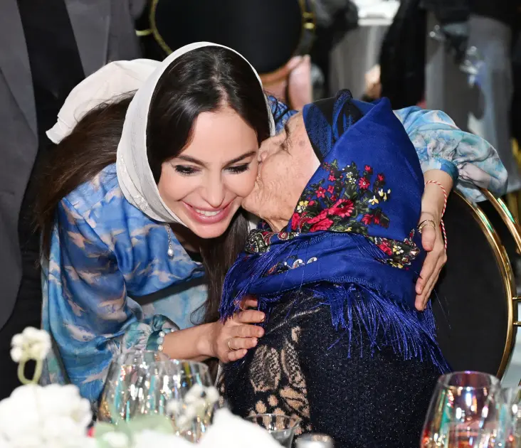 Leyla Əliyeva şəhid anaları ilə iftar süfrəsində – Fotolar