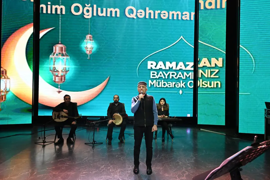 Leyla Əliyeva şəhid anaları ilə iftar süfrəsində – Fotolar