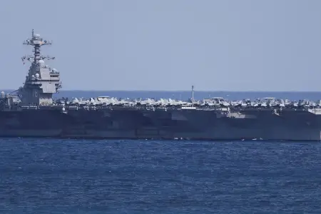 ABŞ-nin ən böyük təyyarədaşıyan gəmisi Qırmızı dənizə çatdı