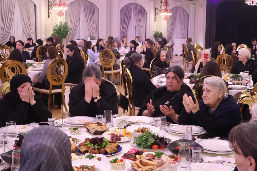 Ramazan ayı münasibətilə şəhid ailələri üçün tədbir təşkil olundu