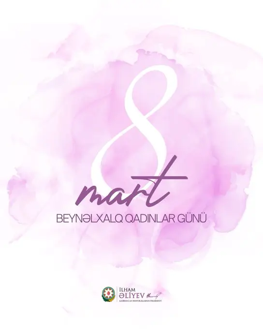 Prezident İlham Əliyevdən qadınlara təbrik – FOTO