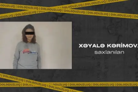 Ağsuda dələduzluq edən qadın tutuldu