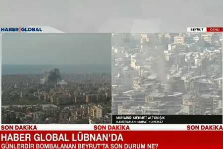 Beyrutda canlı yayım zamanı partlayış baş verdi – VİDEO