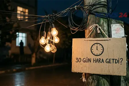 Borclar bu müddətdə ödənilməzsə, işıq, qaz və suyun verilməsi dayandırılacaq