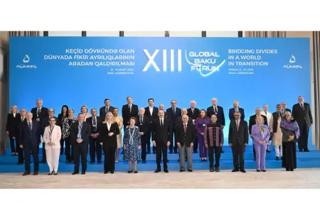 İlham Əliyev XIII Qlobal Bakı Forumunun açılış mərasimində çıxış etdi -  Fotolar - YENİLƏNDİ