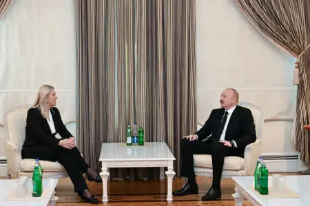 Prezident görüş keçirdi - Foto 