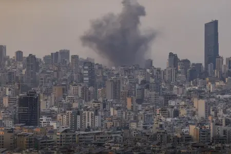 İsrail Beyruta zərbələr endirir – FOTOLAR