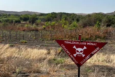 Füzulidə mina partladı: ölən var