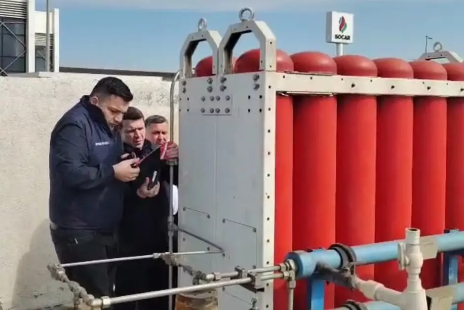FHN Bakıda yanacaqdoldurma məntəqəsində pozuntu aşkarladı - Video 