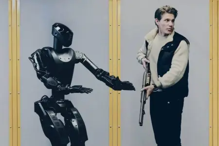 Ukrayna cəbhəsində silahlı humanoid robotlar test edilir