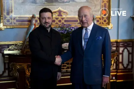 Zelenski Londonda Kralla görüşdü – FOTOLAR