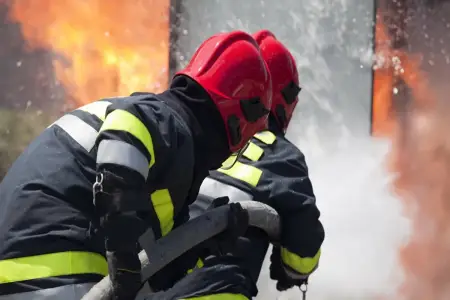 Mingəçevirdə bayram tonqalı yanğına səbəb oldu