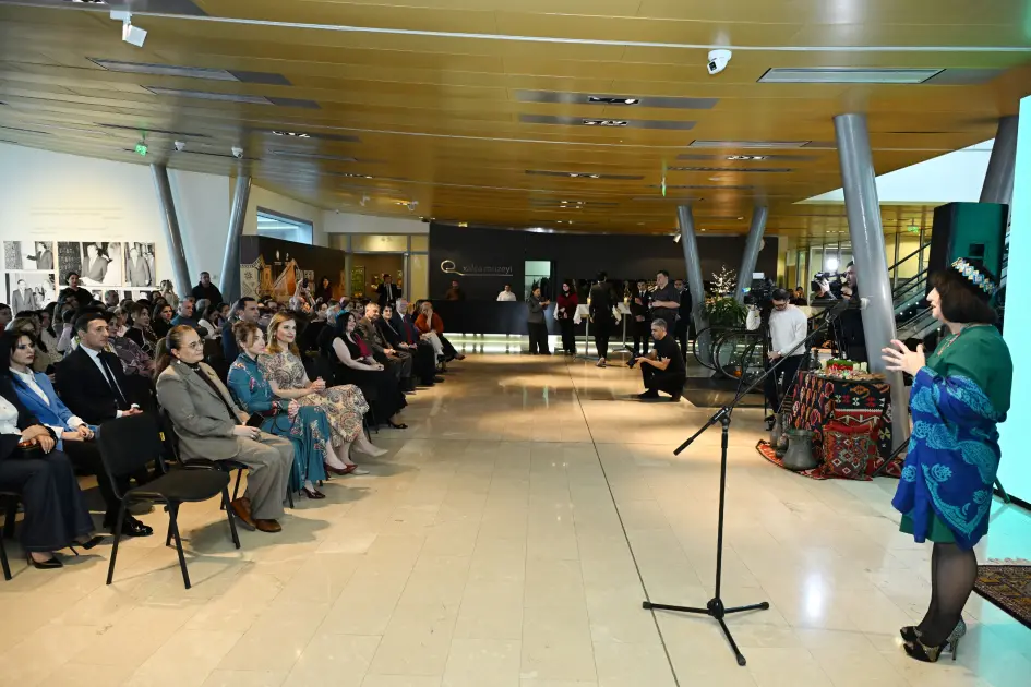 Milli Xalça Muzeyində Nigar Əliyevanın sərgisi açıldı
