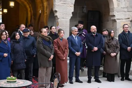 Prezidentin gəlini “BuxarArt” sənət məkanının təqdimatında – FOTOLAR