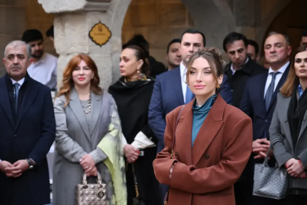 Prezidentin gəlini “BuxarArt” sənət məkanının təqdimatında – FOTOLAR