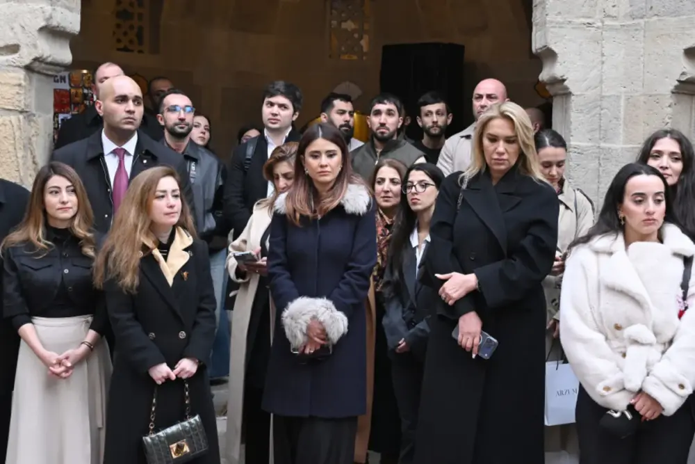 Prezidentin gəlini “BuxarArt” sənət məkanının təqdimatında – FOTOLAR