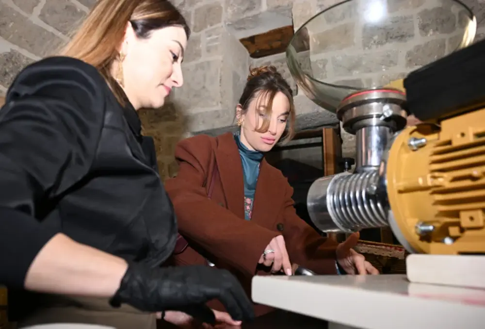 Prezidentin gəlini “BuxarArt” sənət məkanının təqdimatında – FOTOLAR