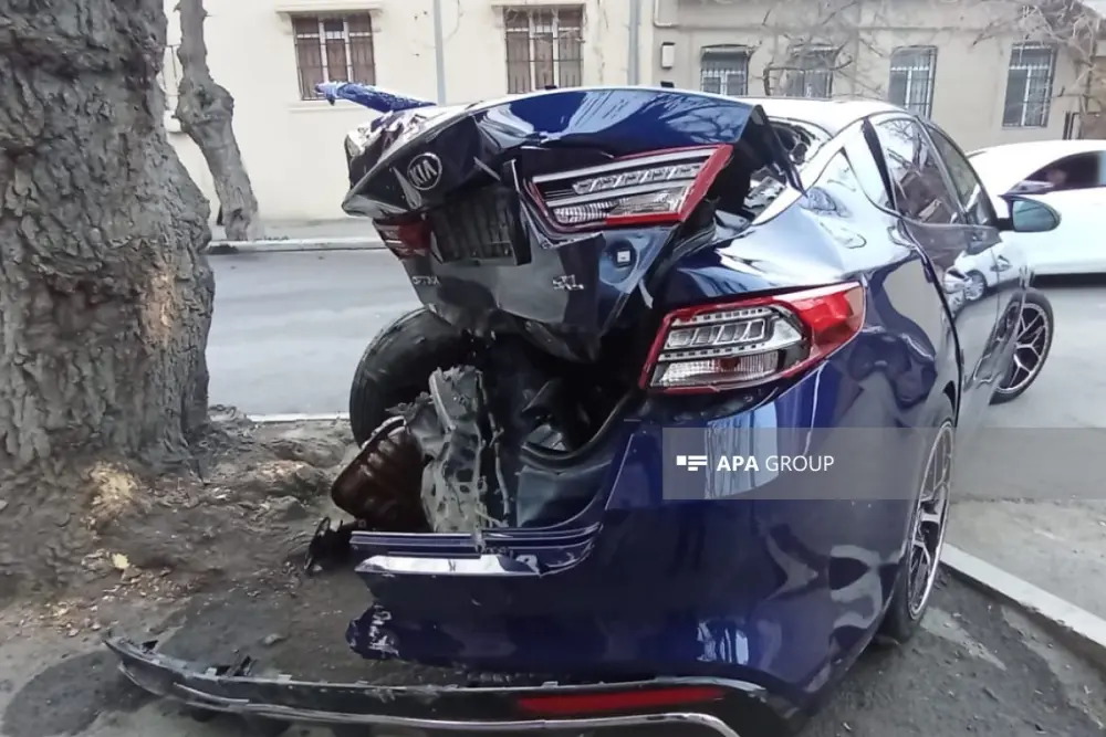 Gəncədə qəza: 2 nəfər xəsarət aldı – YENİLƏNDİ