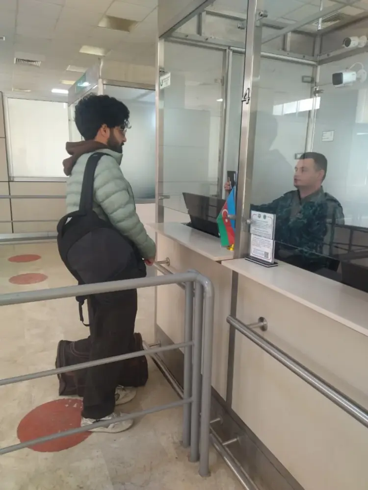 İrandan Azərbaycana təxliyə olunanların sayı açıqlandı - FOTO