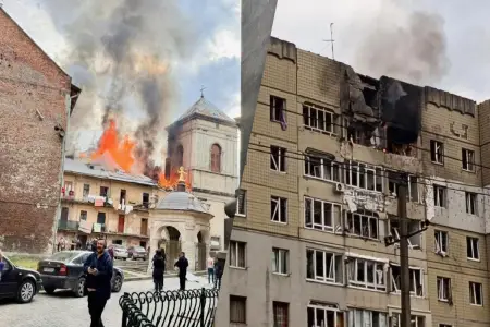 Rusiyadan Lvova hücum: 13 nəfər yaralandı