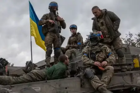 Ukrayna ordusu daha bir kəndi azad etdi