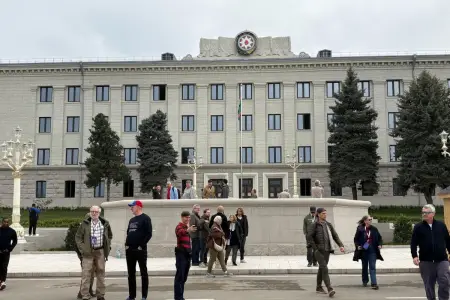 Beynəlxalq səyyahlar Xankəndiyə gediblər