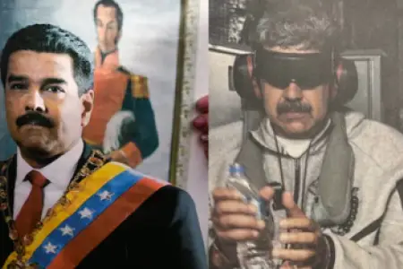 Maduro və həyat yoldaşı hakim qarşısında 