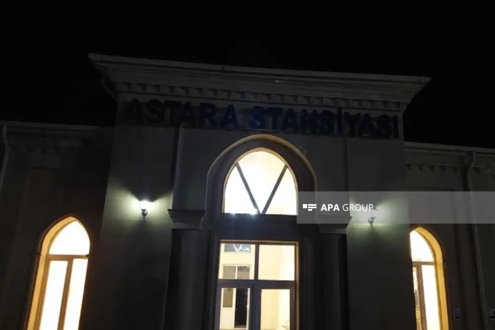 Rusiya İrana humanitar yardım göndərir: Qatar Astara stansiyasına çatdı