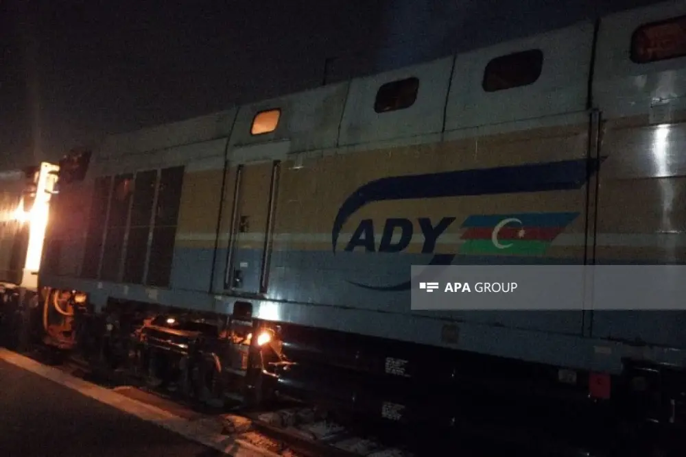 Rusiya İrana humanitar yardım göndərir: Qatar Astara stansiyasına çatdı