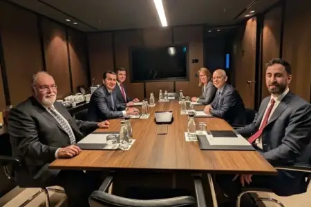 Hikmət Hacıyev Ərdoğanın baş müşaviri ilə görüşdü