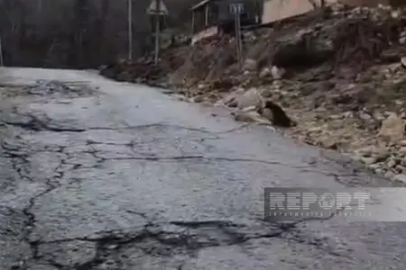 Quba-Xınalıq yolunda hərəkət bərpa olundu 