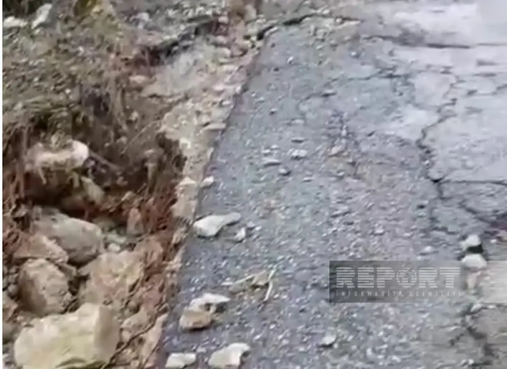 Quba-Xınalıq yolunda hərəkət bərpa olundu 