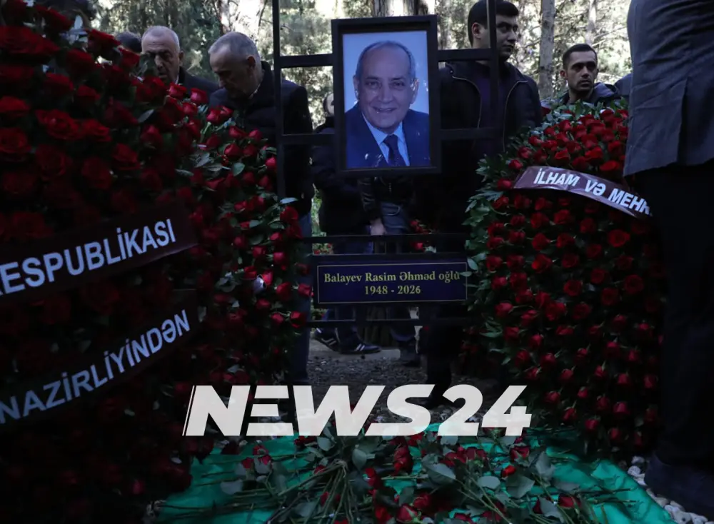 Rasim Balayev dəfn edildi - Yeniləndi - FOTO - VİDEO