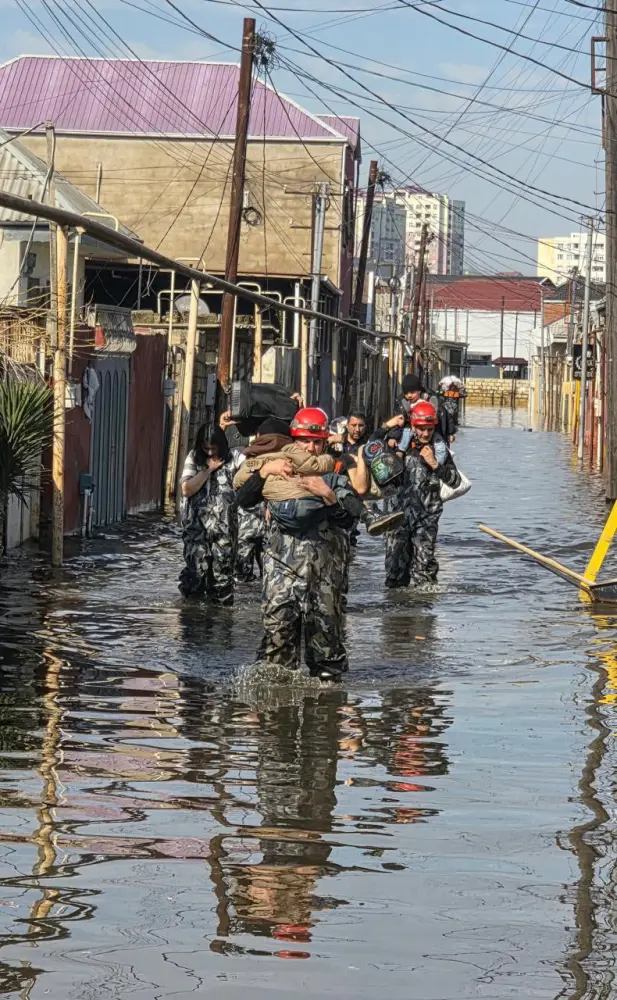 547 nəfər təxliyə edildi – VİDEO