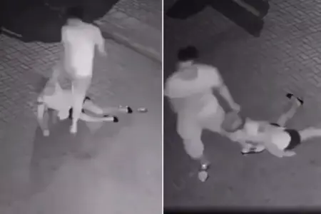 Çini sarsıdan şok görüntülər: Sərxoş şəxsin gənc qadına etdikləri... 