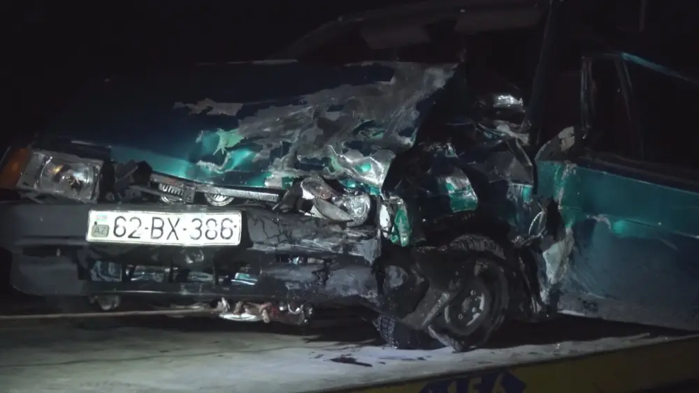 Zaqatalada iki maşın toqquşdu, şəhid atası yaralandı – FOTO