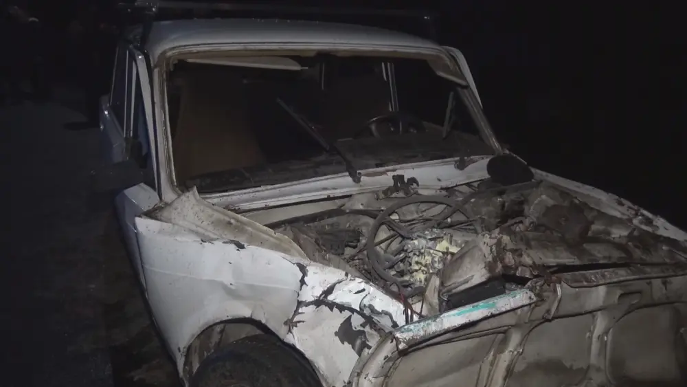 Zaqatalada iki maşın toqquşdu, şəhid atası yaralandı – FOTO