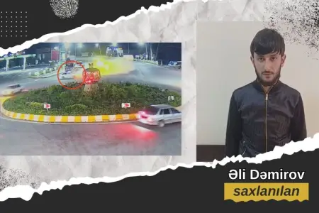 Avtoxuliqanlıq edən sürücü həbs olundu - VİDEO