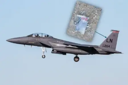 İrandan ABŞ-yə ağır zərbə: F-35 qalıqları nümayiş etdirildi - Foto 