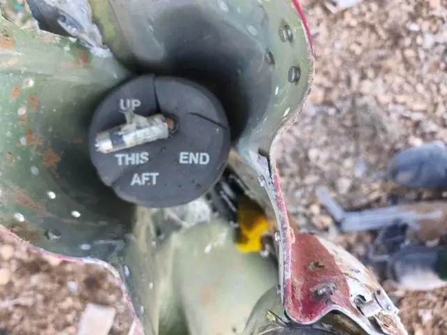 İrandan ABŞ-yə ağır zərbə: F-35 qalıqları nümayiş etdirildi - Foto 