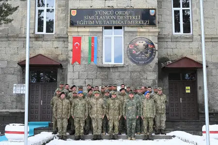 Qarsda Türkiyə və Azərbaycan hərbçilərinin birgə təlimi keçirildi – FOTOLAR