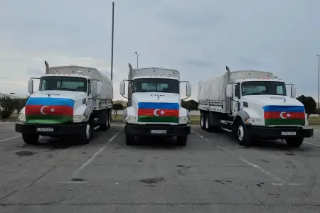 Azərbaycandan İrana növbəti humanitar yardım