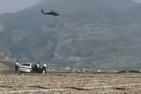 ABŞ helikopterinə tapança ilə atəş açdılar – VİDEO