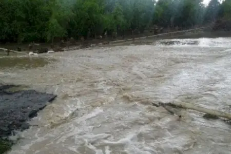 Quba və Qusarda çaylardan sel keçir