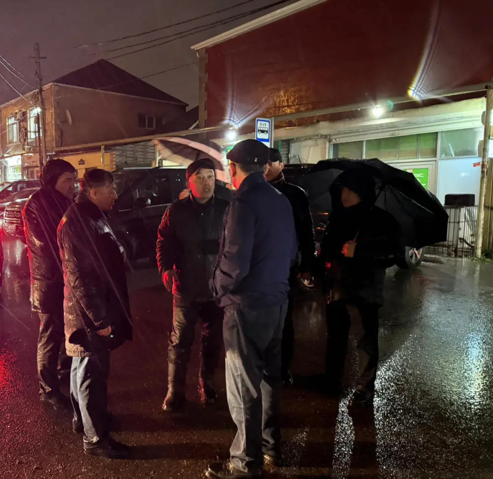 Eldar Əzizov və Zaur Mikayılov həmin evin söküldüyü yerə baxış keçirdilər - Video