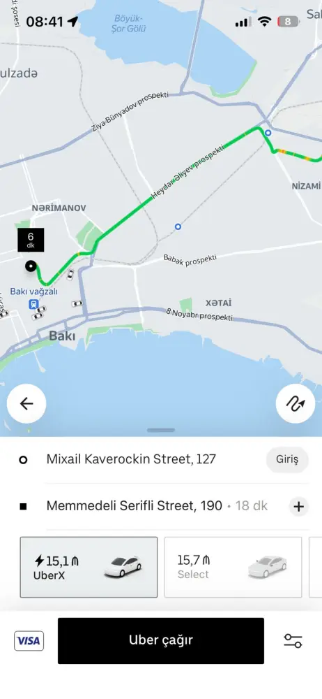 Bakıda taksi qiymətləri dəyişdi - Məbləğ
