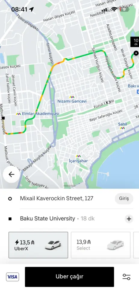 Bakıda taksi qiymətləri dəyişdi - Məbləğ