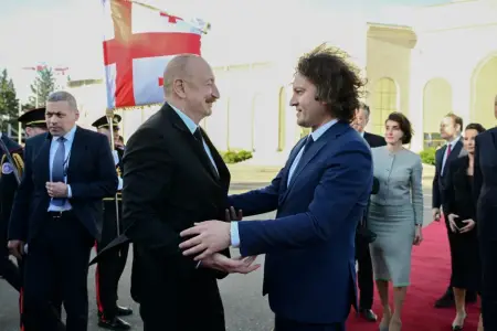 Prezident İlham Əliyevin Gürcüstana dövlət səfəri başa çatdı — Fotolar